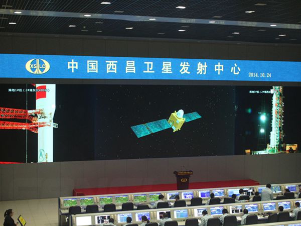 西昌衛星（xīng）發射基地（dì）室內全彩屏