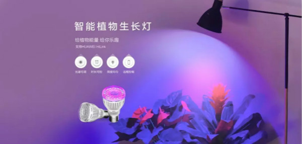 智能植物生（shēng）長燈首發，上線獲（huò）緊俏