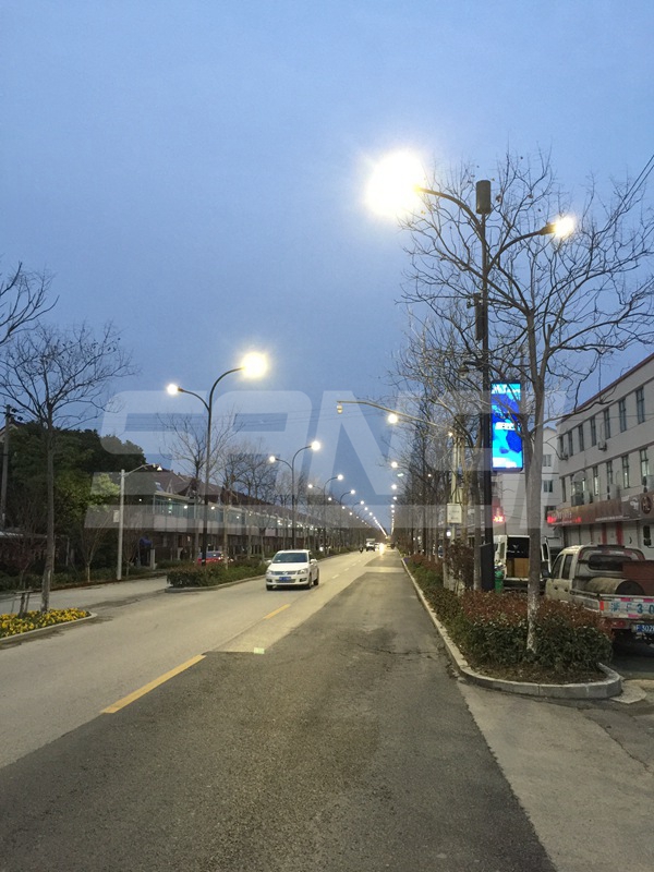 浙江大雲（yún）繆家新農村智慧路（lù）燈