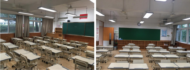 日新實驗小學普通教室實景（改（gǎi）造後）