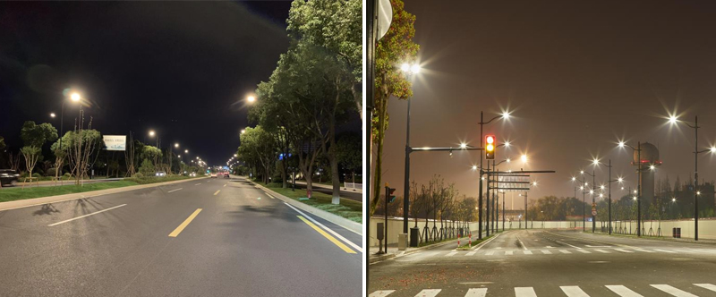 舟山海天大道道路照明、聯虹路道路照明（míng）