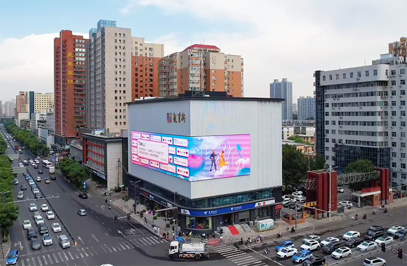 LED顯示屏,成（chéng）為智慧城市,廣告展示利（lì）器