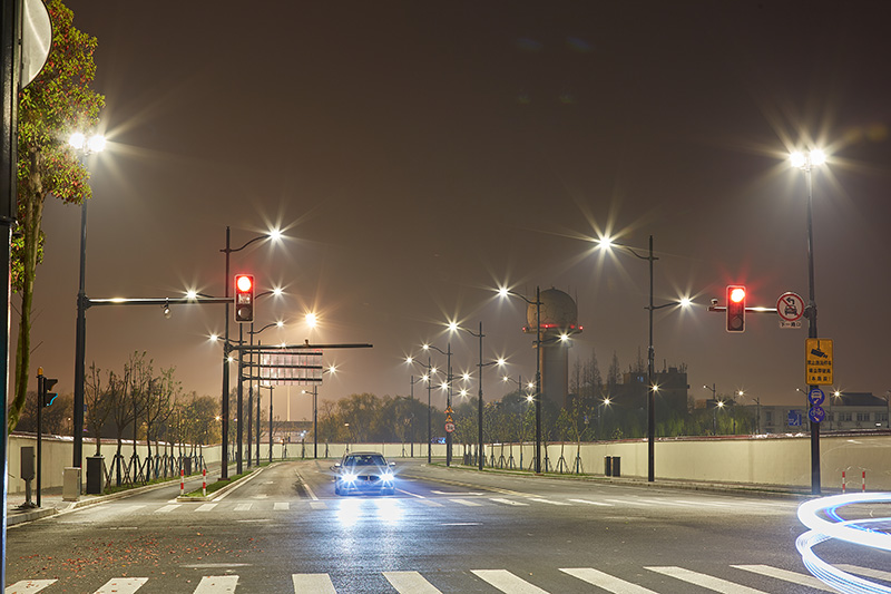 LED路燈,提升道路安（ān）全,可視性