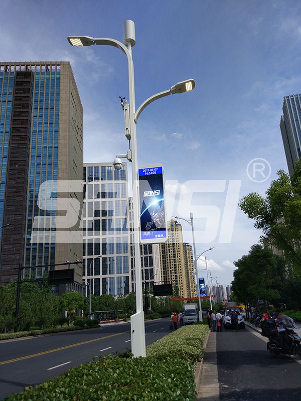 智慧燈杆,為城市（shì）,公共服務,注入,智慧力量