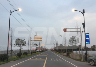 浙（zhè）江大雲（yún）溫泉大道智慧路燈
